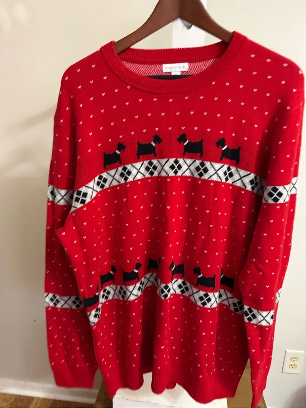 Charter Club Scottie Dog Sweater